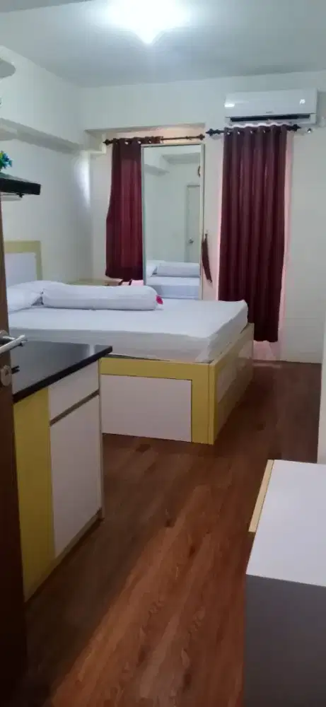 DIJUAL APARTEMEN STUDIO FULL FURNISH SIAP HUNI