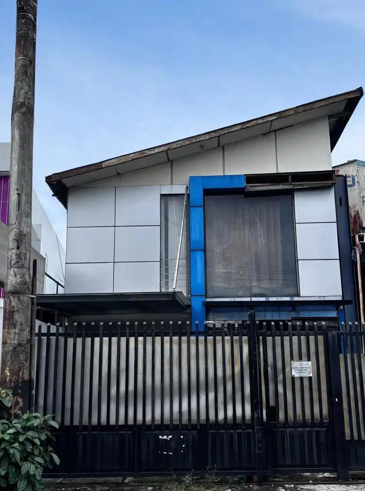 Kantor 2 Lantai Pulo Gebang LT 188 SHM Dekat Tol & Terminal,