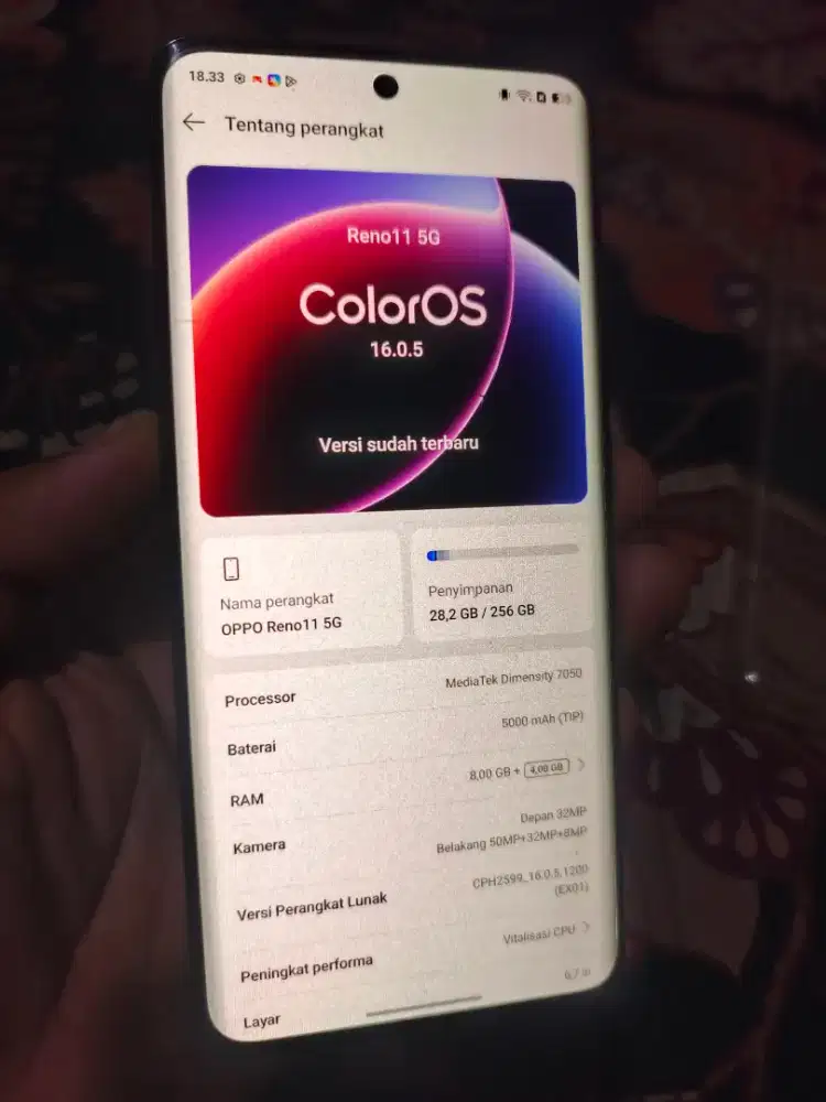 Oppo Reno 11 5G Ram 8+8/256 Mesin Normal Jaya DIBACA DULU