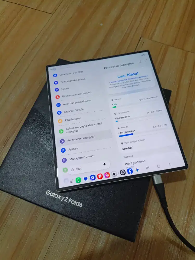 Samsung Z fold 6 sein 12/512