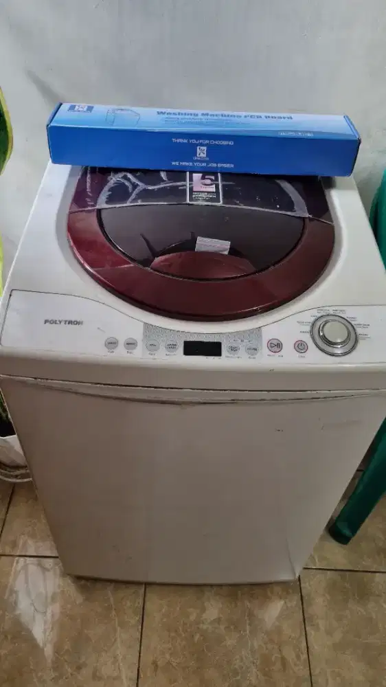 MESIN CUCI POLYTRON SATU TABUNG 9 KG
