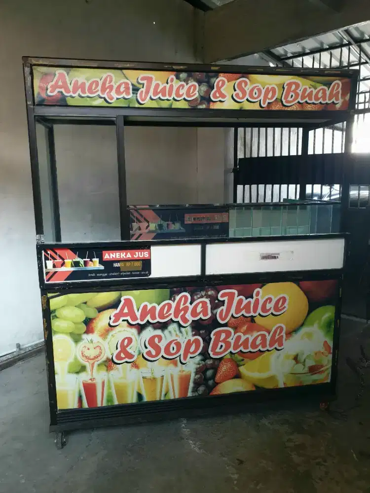 Gerobak es buah
