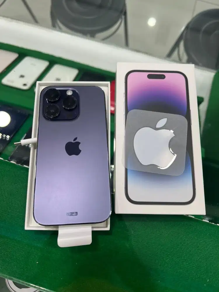 Iphone 14 promax 128gb second ibox fullset original