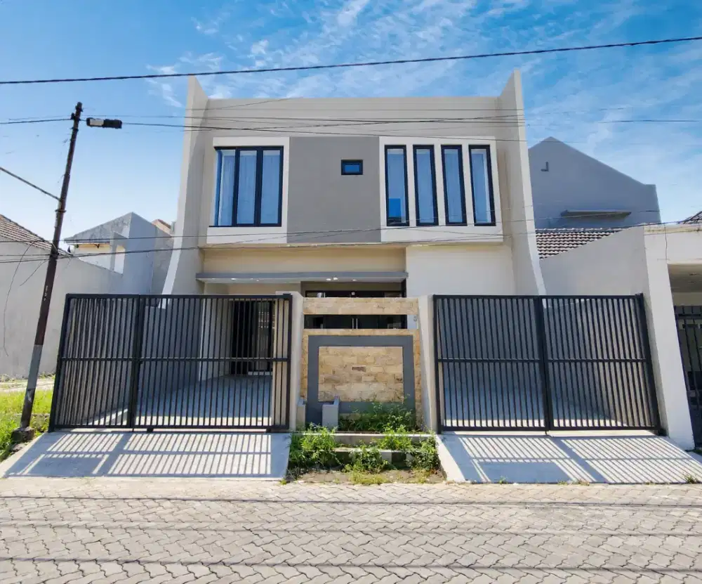 JUAL RUMAH BARU GRESS PANJANG JIWO PERMAI SURABAYA