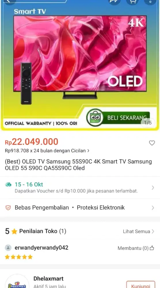 Samsung OLED 55S90C