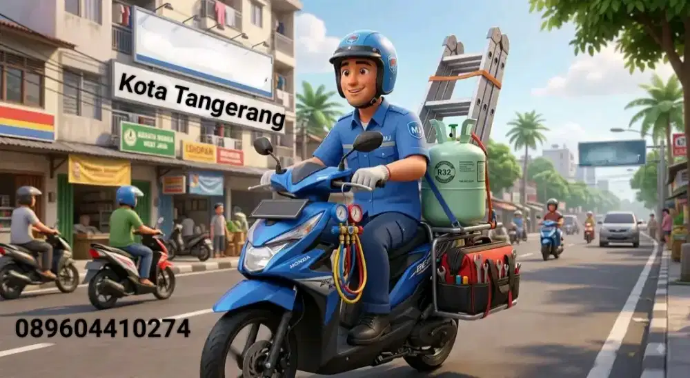 Jasa Service AC, Bongkar pasang AC, Service mesin cuci & Kulkas