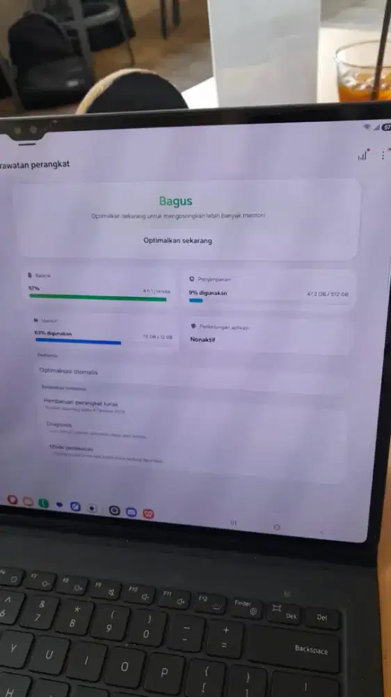 Tab Samsung 9 ultra