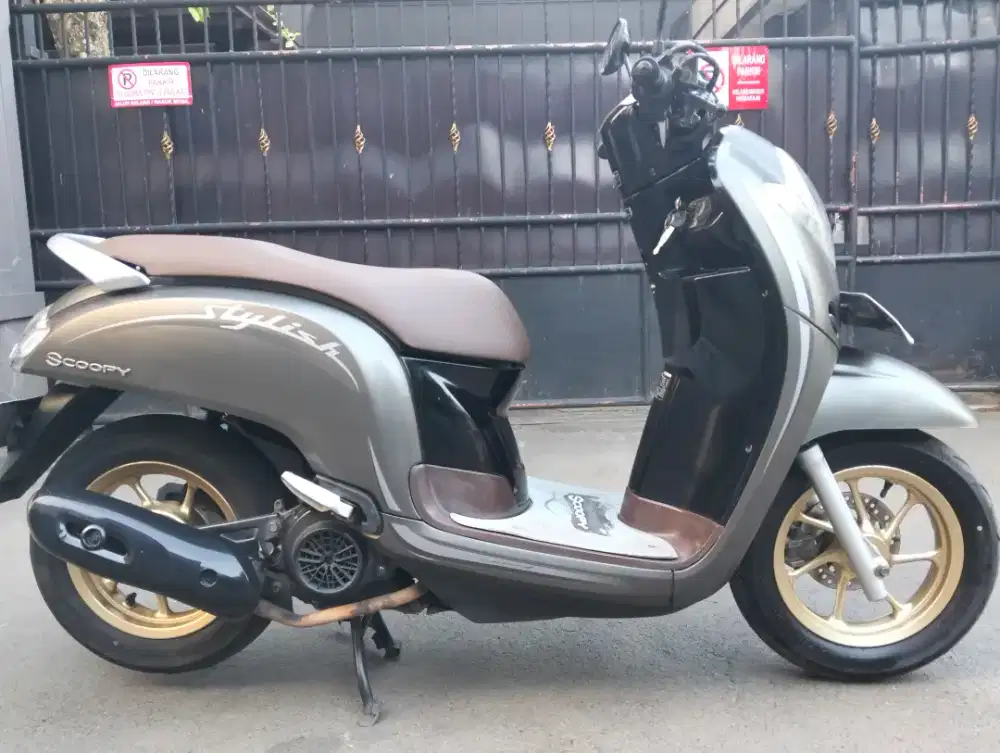 Honda Scoopy Fi Stylish Thn 2018 Bagus Siap Pakai Saja