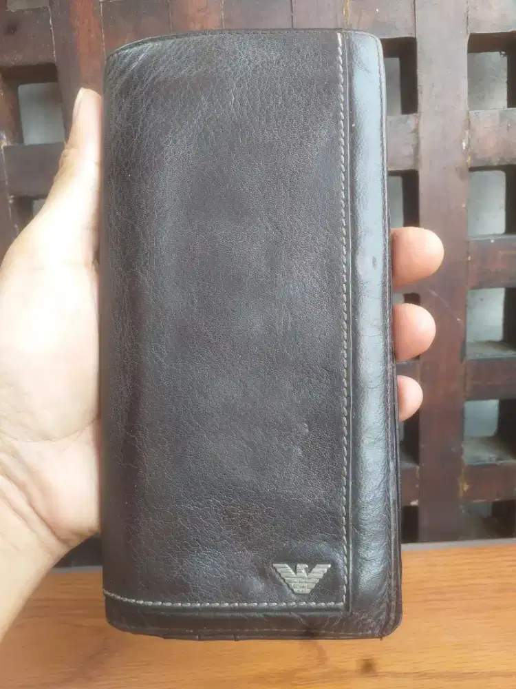 Dompet Giorgio Armani kulit original