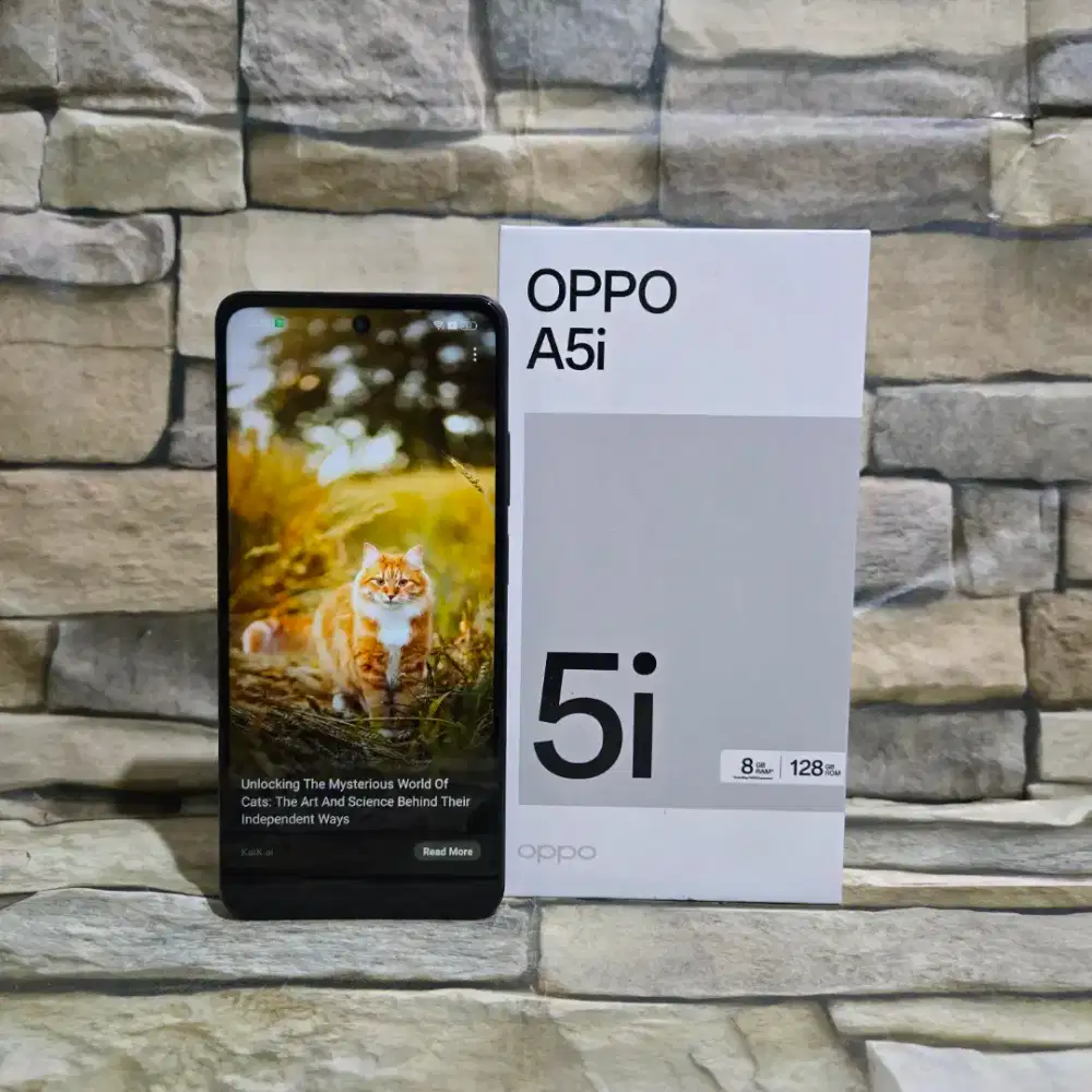 Oppo A5i 4/128 4G Red Fulset segel mulus 98%
