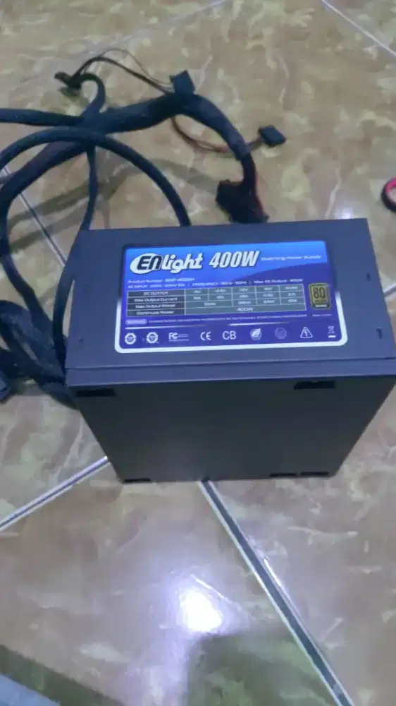 Jual PSU Power Supply 400 watt 80+ plus bronze normal