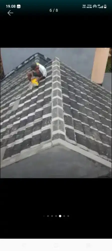 Atap bocar kanopi atap baja ringan terpasang dll