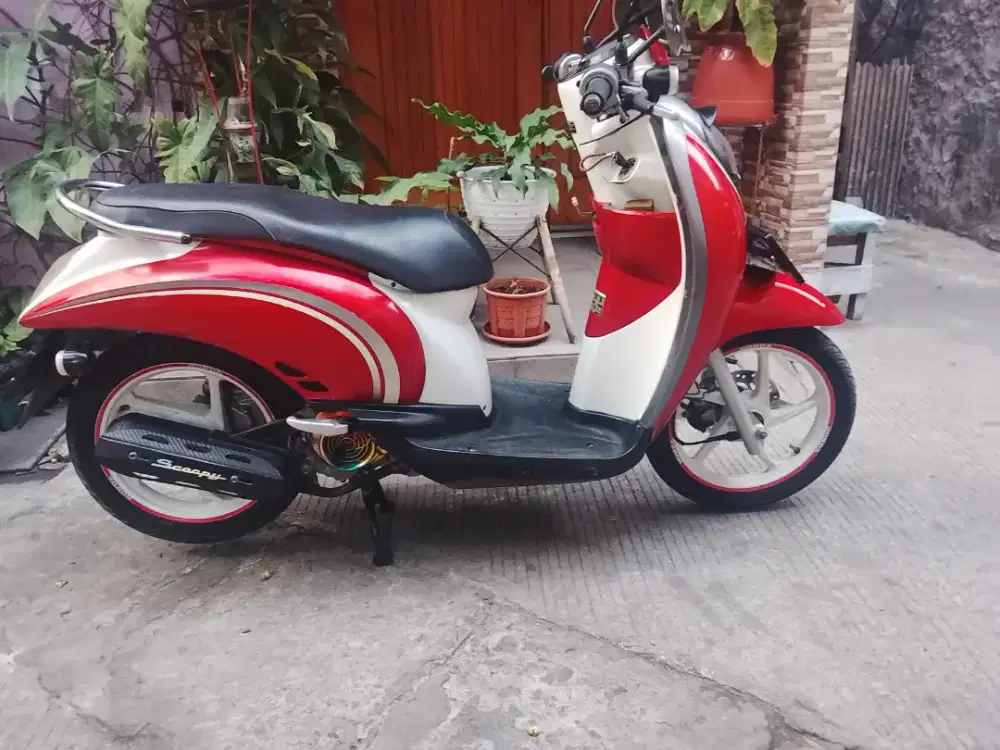 Honda Scoopy carbu th 2013 ful ORI pjk panjang