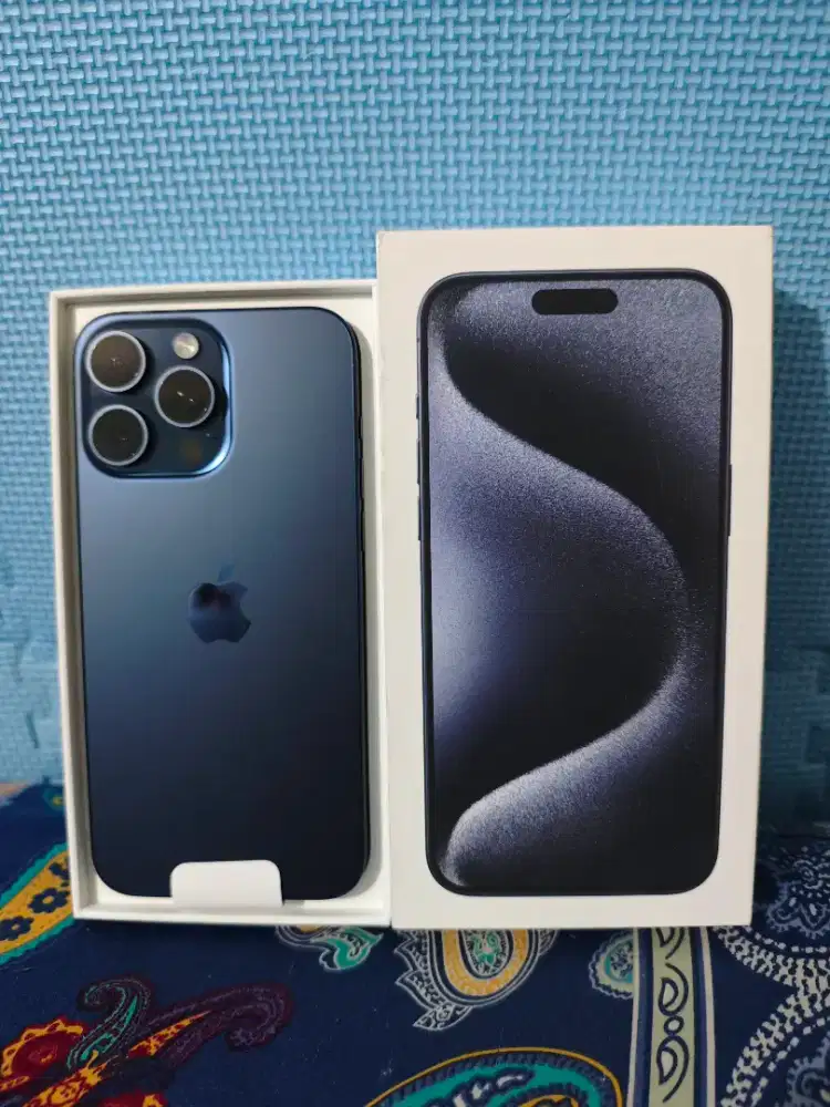 iPhone 15promax 256GB Ibox Resmi Fullset Original