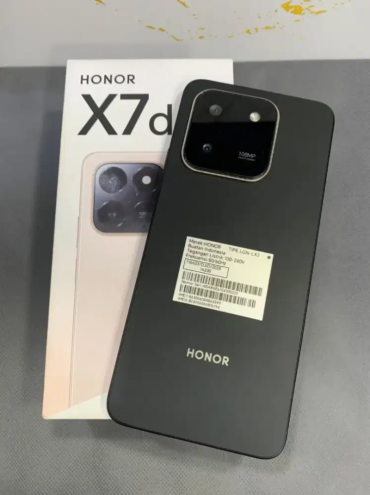 Honor X7D 8/512GB Resmi Indonesia, Fullset