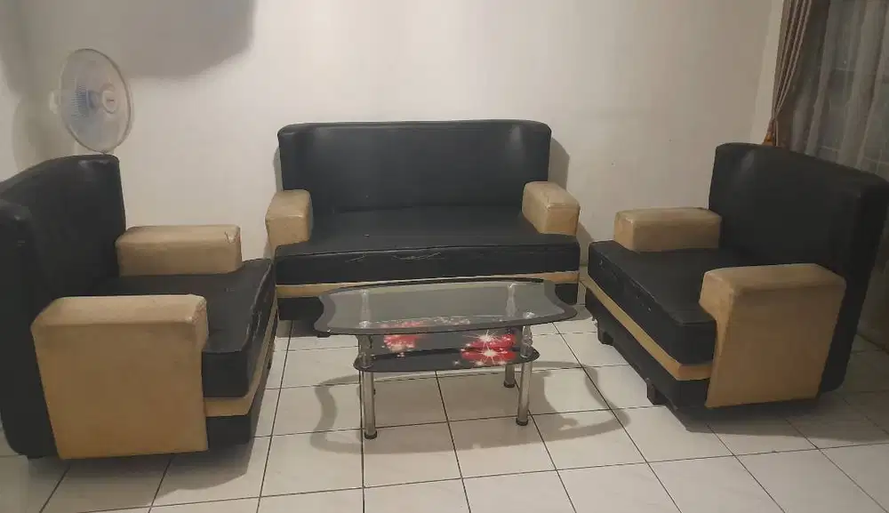 Meja kursi tamu 1 set