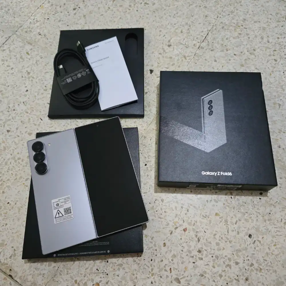 Samsung Z Fold 6 12/256 Gb Resmi Sein Muluss Fullset Original