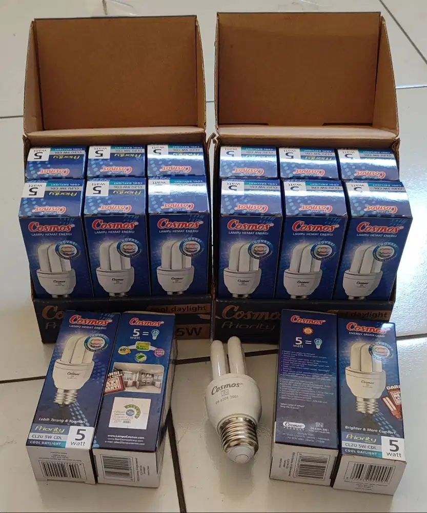 11 pcs Lampu Cosmos 2U 11W / 11 Watt