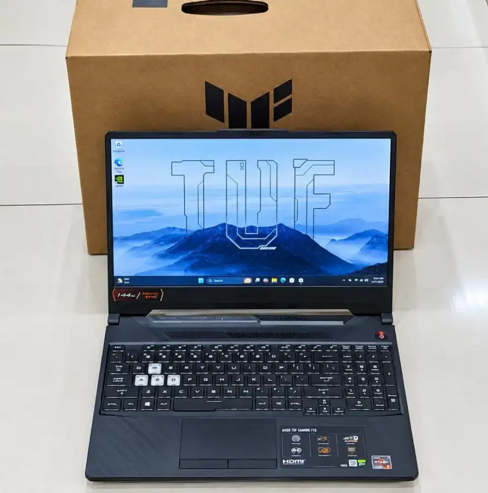 Type Laptop :ASUS TUF Gaming A15 FA506QE_FX506QE RYZEN 7-5600H