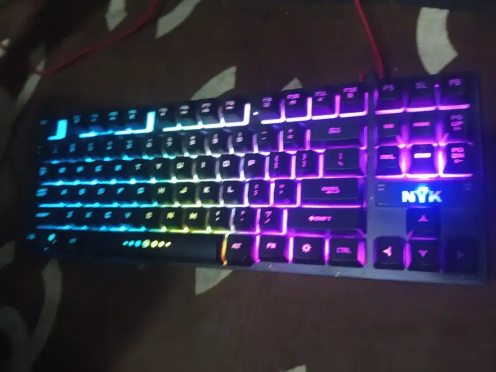 KEYBOARD GAMING NYK K-01 BACKLIGHT GOOD CONDITION JAKSEL