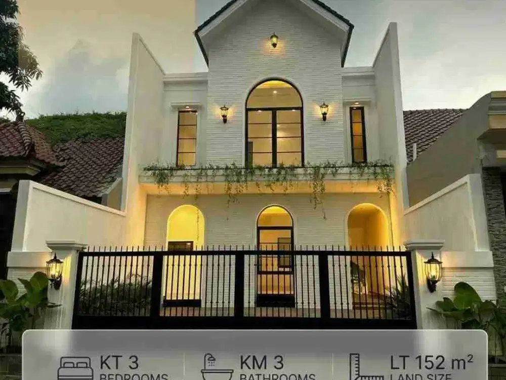 Rumah Modern Colonial Purimas Regency, Baru Gress & Mewah