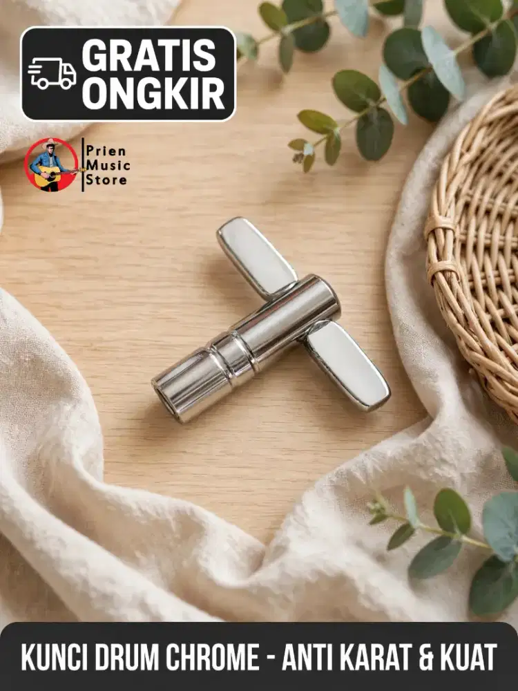 Kunci drum/drum tuning model T chrome