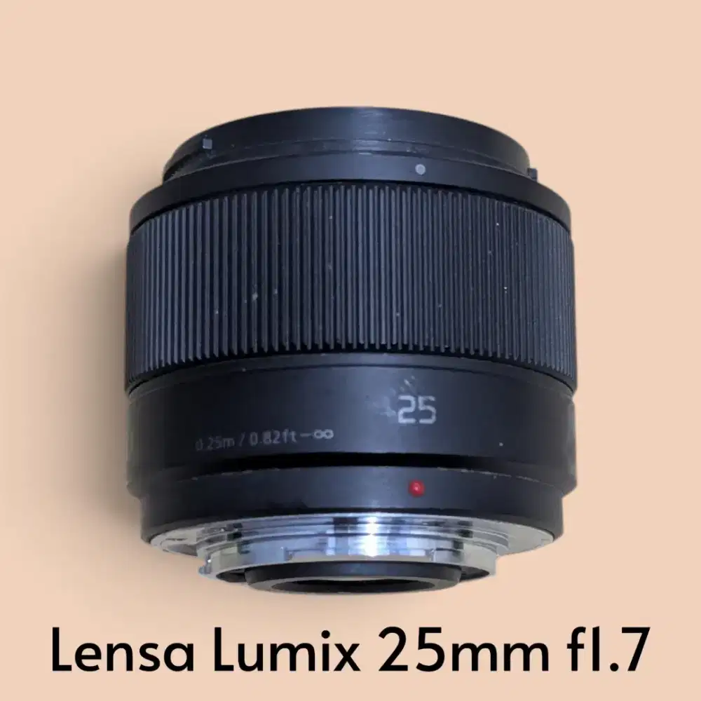 Lensa Lumix 25mm f1.7