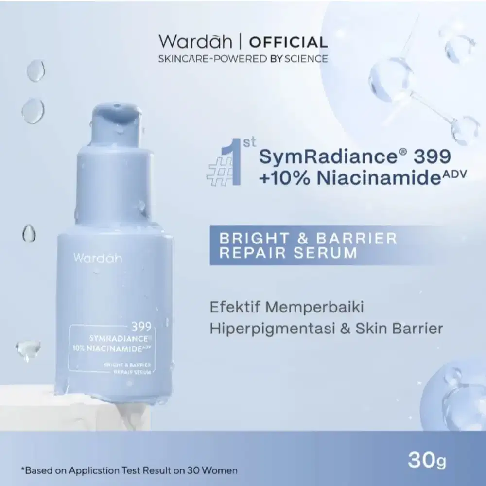 Wardah Bright & Barrier repair serum