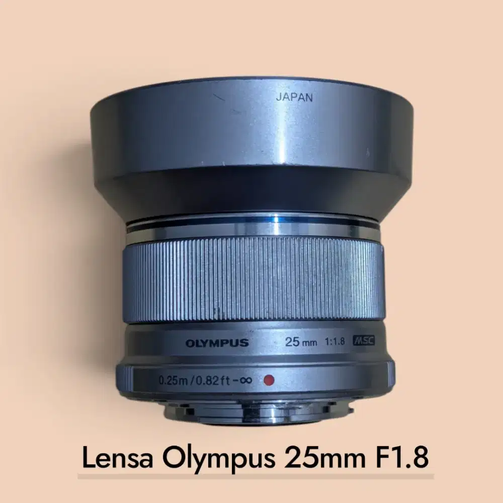 Lensa Olympus 25mm f1.8