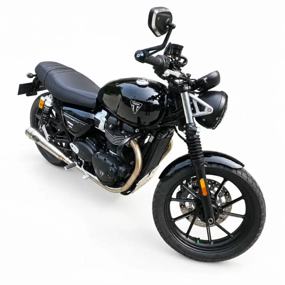 2024 Triumph Speed Twin 900, low km, fp, sehat