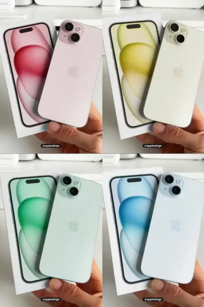Iphone 15 128 Resmi TAM