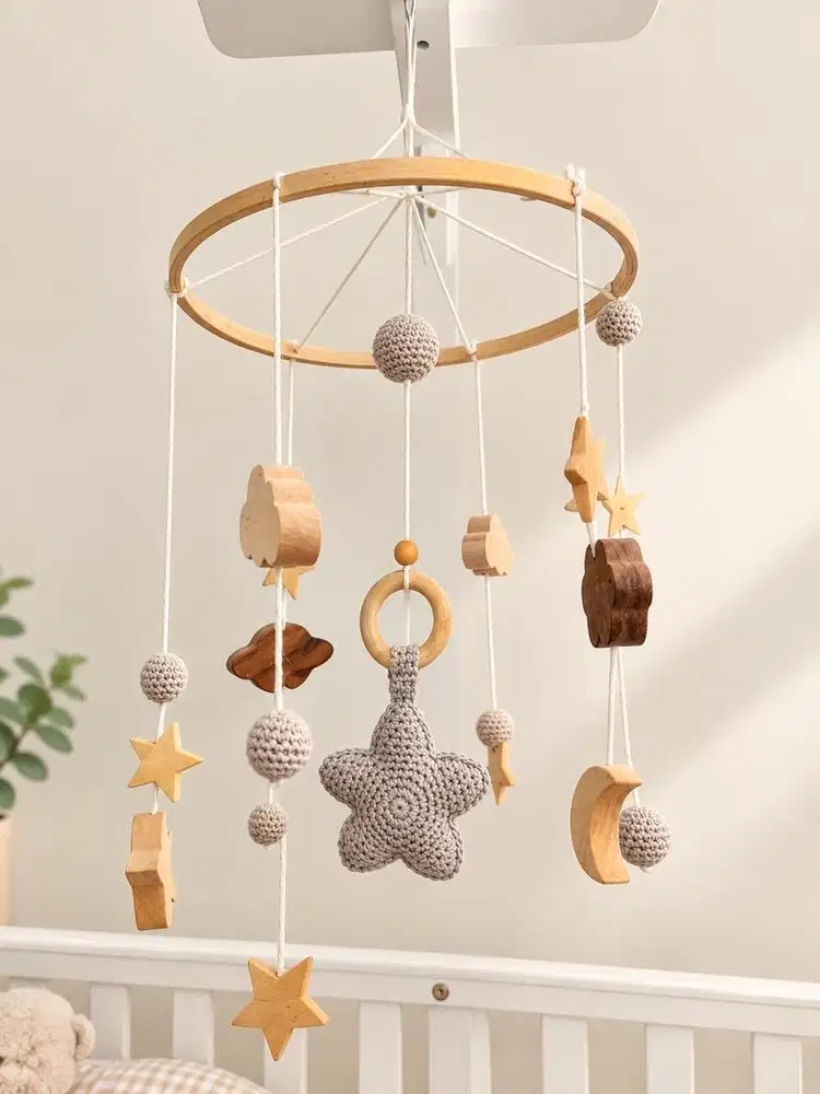Mainan Gantung Bayi - BABY MOBILE MOTIF MOON AND STAR