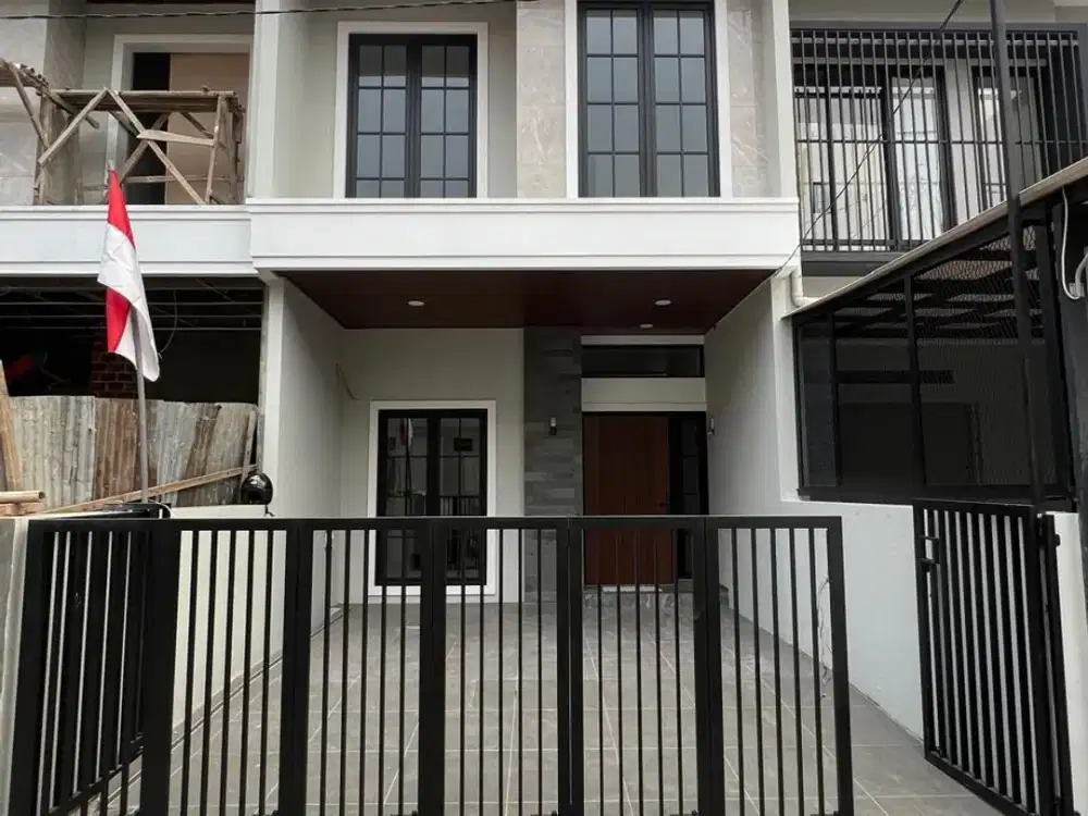 Rumah modern kembar bandung