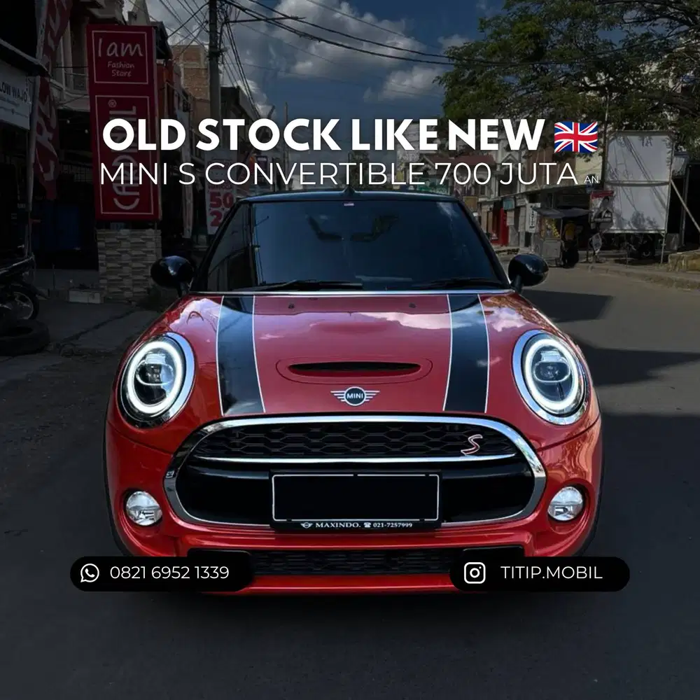[CASH] MINI COOPER S CONVERTIBLE FACELIFT 2019