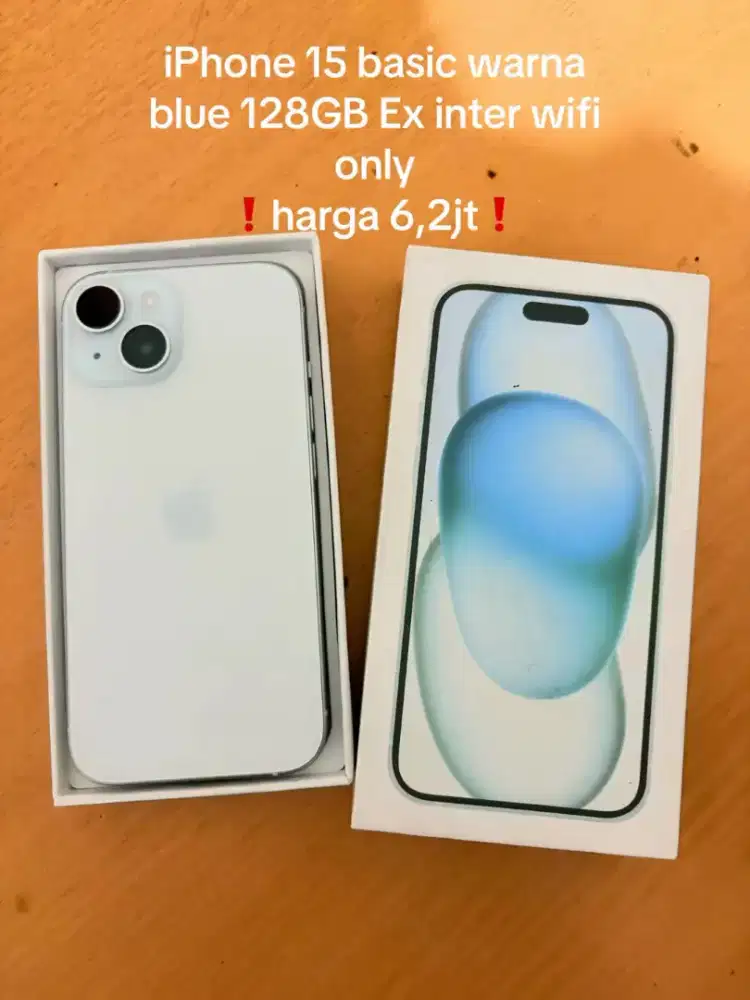 Redy iPhone 15 basic 128 GB Ex wifi only