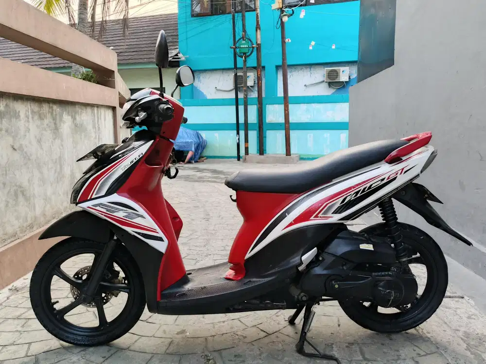 Yamaha Mio GT Fi 2014 stater tokcer halus mulus terawat