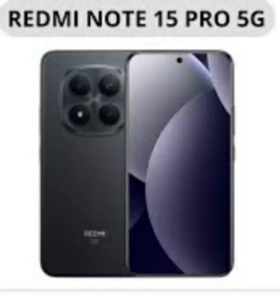 Redmi note 15pro ram 12/512gb mulus.