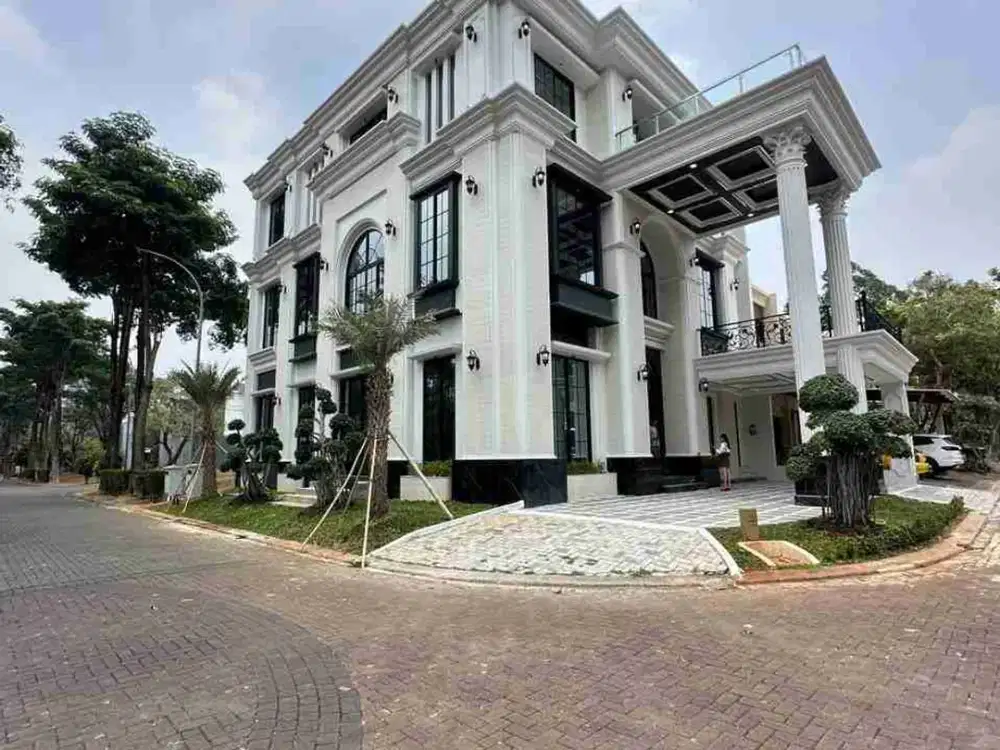 BSD Greenwich Park Brand New House Design By Emporio Architect Posisi Hoek