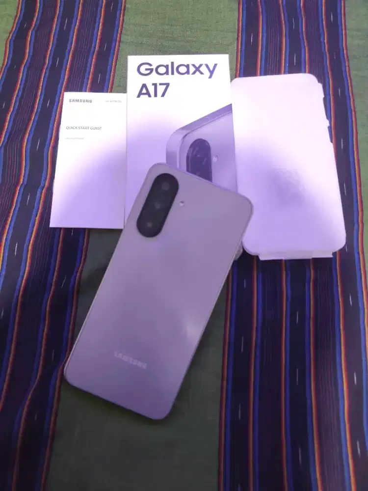 SAMSUNG A17 4GB/128GB FULLSET LIKE NEW NOMIN FAST RESPON DM