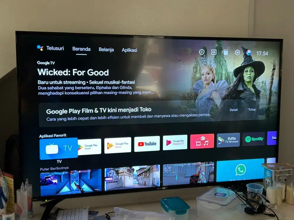 Sharp AQUOS 4K HDR ANDROID TV (nego)