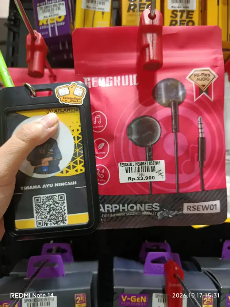 REDSKULL HEADSET RSEW01 | ATLANTIS DAHSYAT
