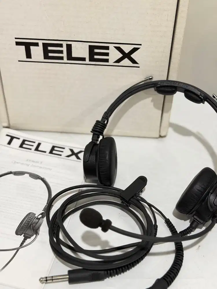 Telex Airman 8 Aviation Headset Original Fullset