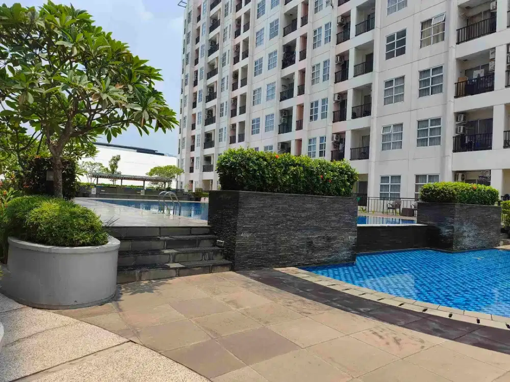 Apartemen Hoek 2BR depan Swimming pool Saveria BSD city