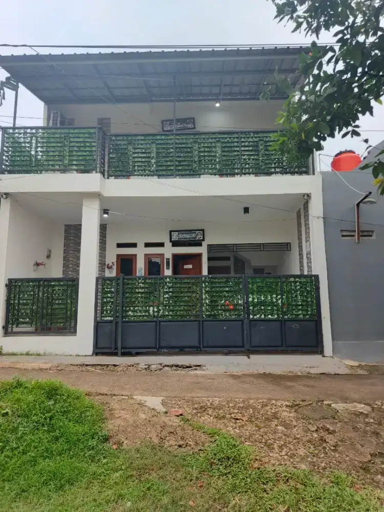 Rumah minimalis 2 lantai shm nm sendiri view asri sejuk (include brg)