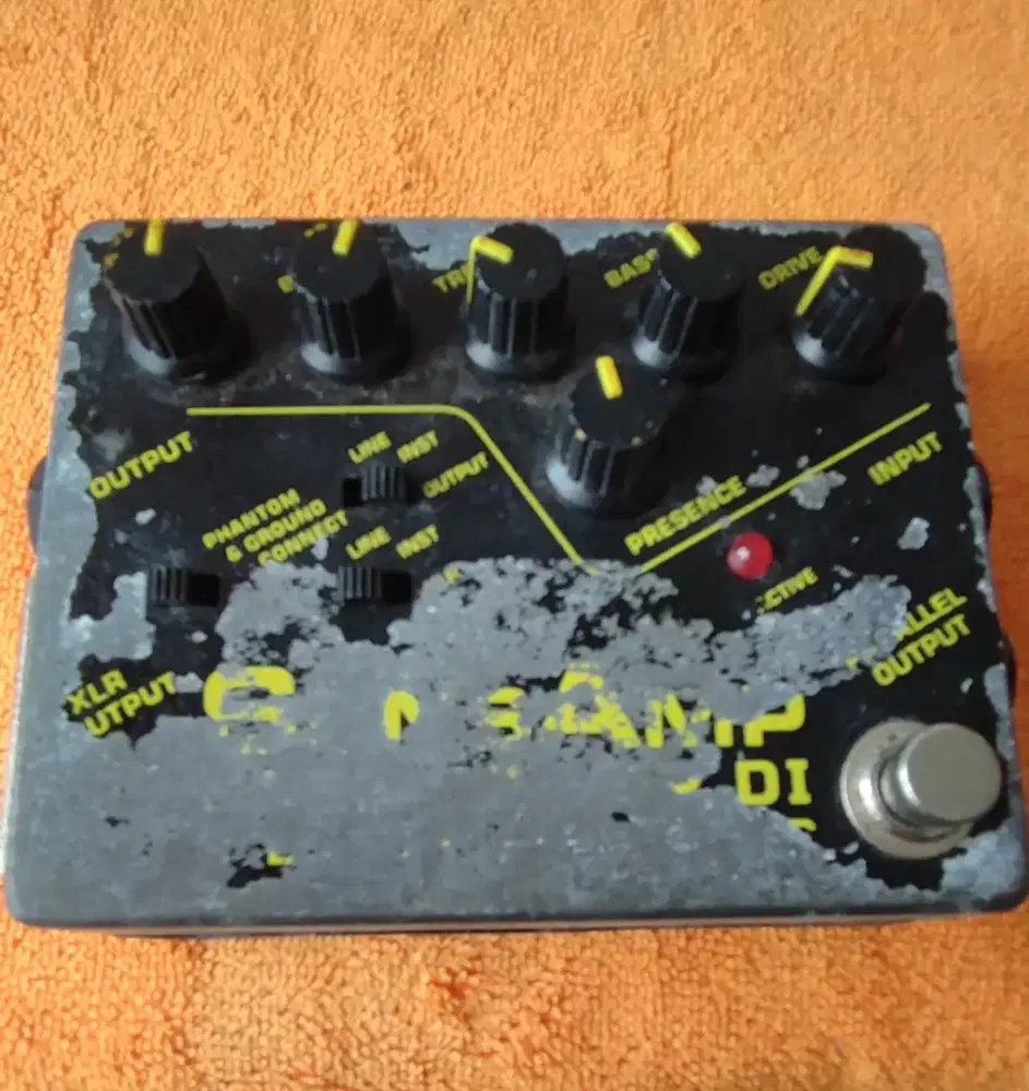 stompbox Tech 21 SansAmp Bass Driver DI kondisi SECOND MADE IN USA