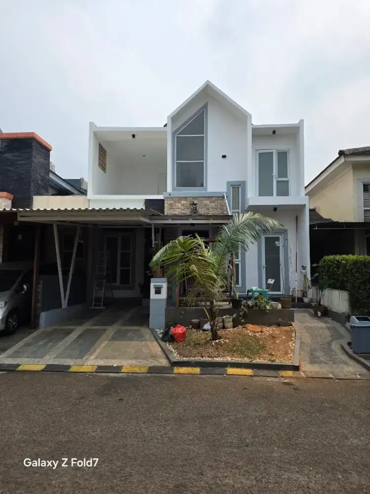Jual rmh 2lantai siap huni dlm cluster Graha Raya Bintaro