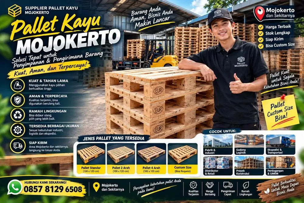 Pallet berkualitas Mojokerto