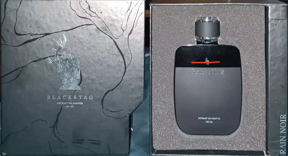 Parfum blackstag rain noir(harga net/nego tipis gak papa)