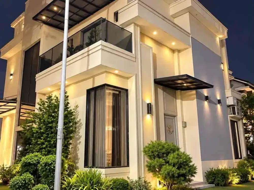 Dijual rumah cantik siap huni di Modernland