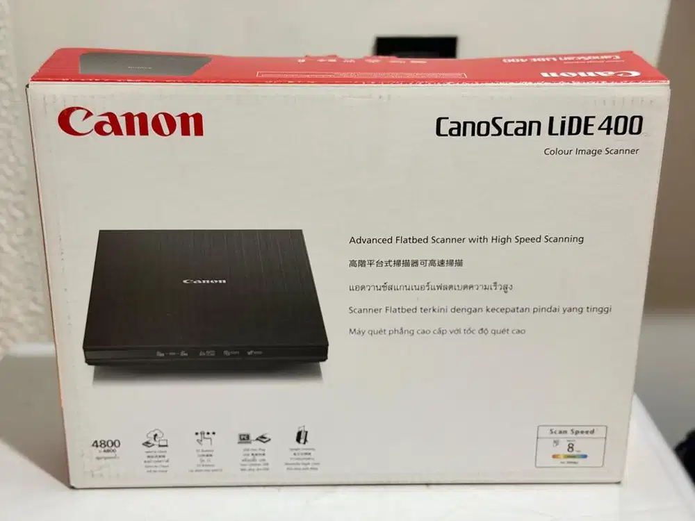 Canonscan LIDE 400 Flatbed Scanner A4 Original